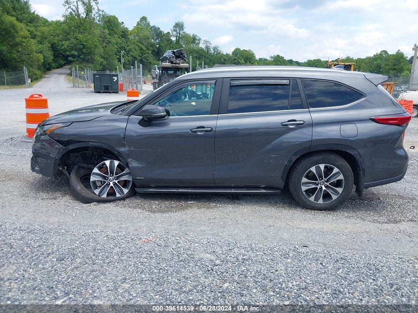 2023 TOYOTA HIGHLANDER HYBRID XLE - 5TDKBRCH6PS562999