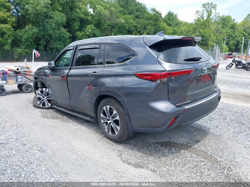 2023 TOYOTA HIGHLANDER HYBRID XLE - 5TDKBRCH6PS562999