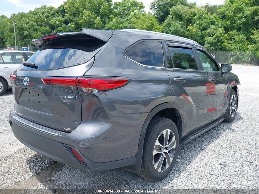 2023 TOYOTA HIGHLANDER HYBRID XLE - 5TDKBRCH6PS562999