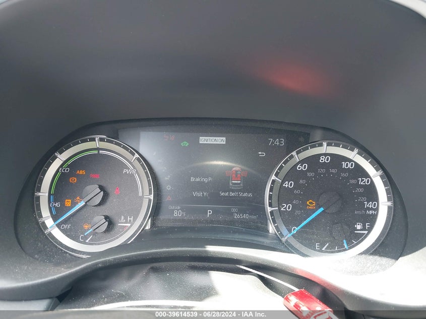 2023 TOYOTA HIGHLANDER HYBRID XLE - 5TDKBRCH6PS562999