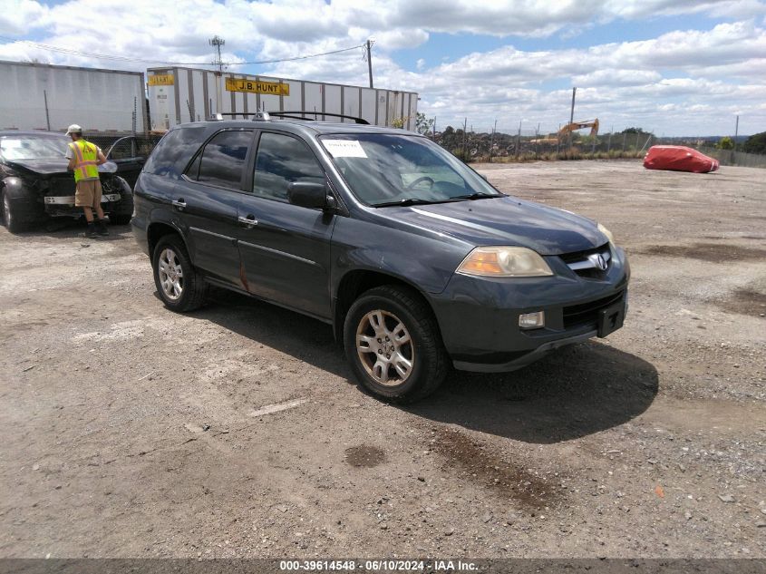 2006 Acura Mdx VIN: 2HNYD18916H514292 Lot: 39614548