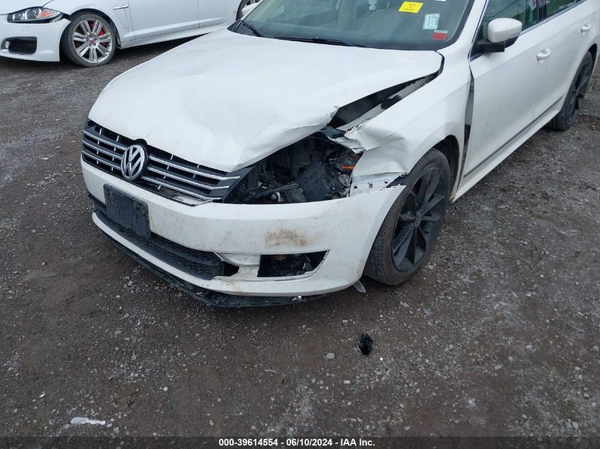 2013 Volkswagen Passat 2.0L Tdi Sel Premium VIN: 1VWCN7A39DC037064 Lot: 39614554