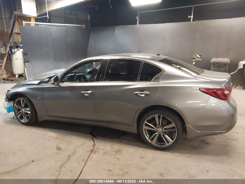 2019 Infiniti Q50 3.0T Signature Edition VIN: JN1EV7AR3KM590691 Lot: 39614566