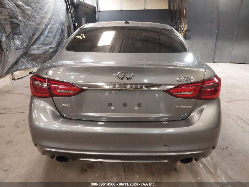 2019 Infiniti Q50 3.0T Signature Edition VIN: JN1EV7AR3KM590691 Lot: 39614566