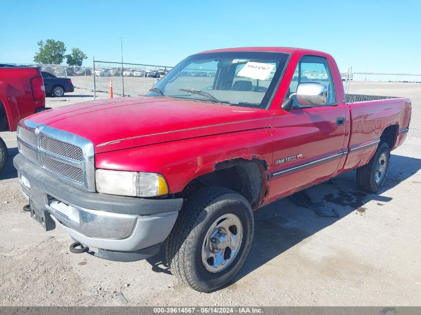 1995 Dodge Ram 1500 VIN: 1B7HF16Z3SS116216 Lot: 39614567