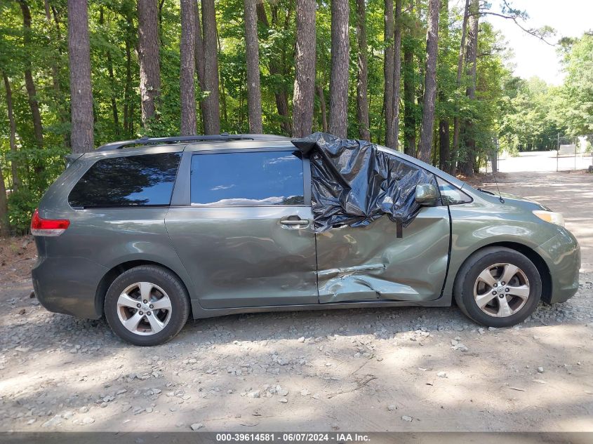 2012 Toyota Sienna Le V6 8 Passenger VIN: 5TDKK3DC0CS243222 Lot: 39614581