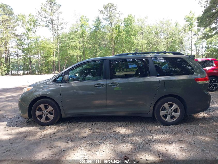 2012 Toyota Sienna Le V6 8 Passenger VIN: 5TDKK3DC0CS243222 Lot: 39614581