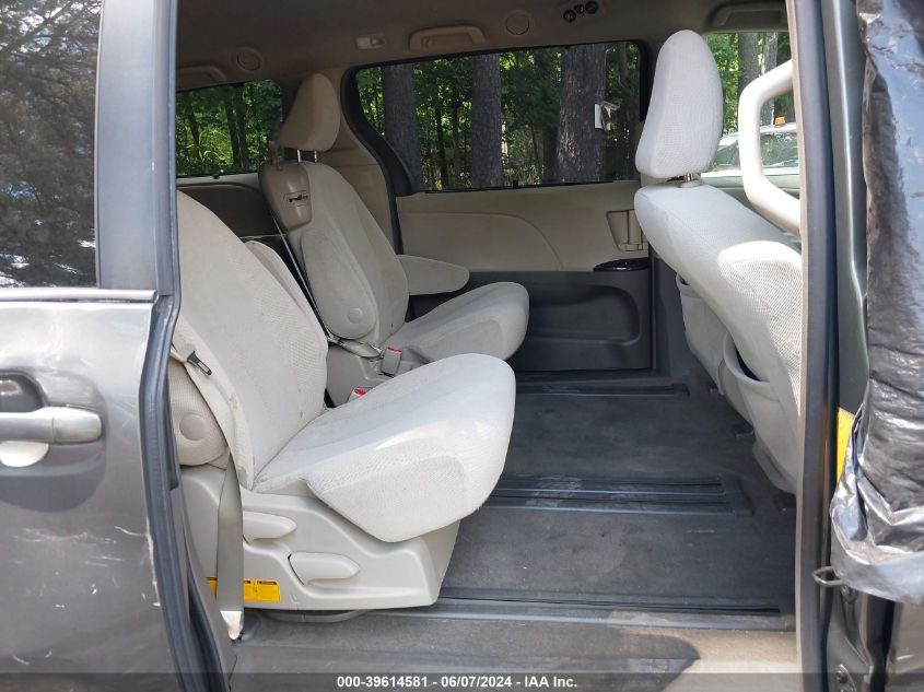 2012 Toyota Sienna Le V6 8 Passenger VIN: 5TDKK3DC0CS243222 Lot: 39614581