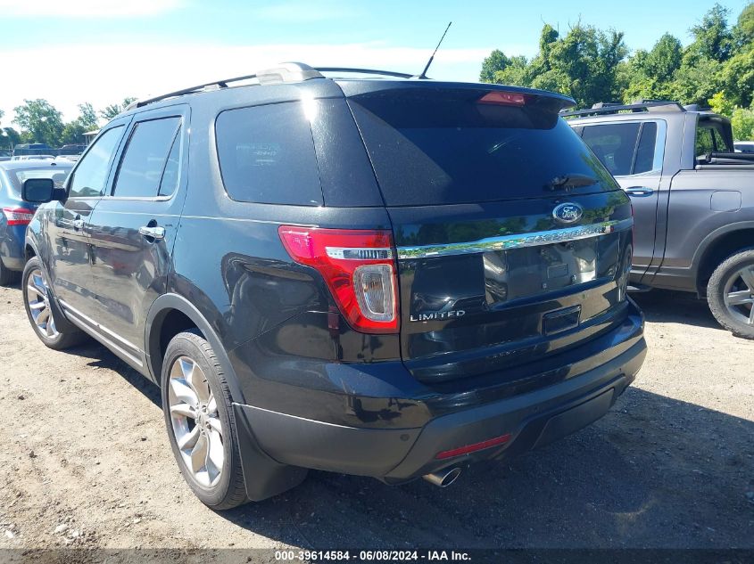 2011 Ford Explorer Limited VIN: 1FMHK8F83BGA27126 Lot: 39614584