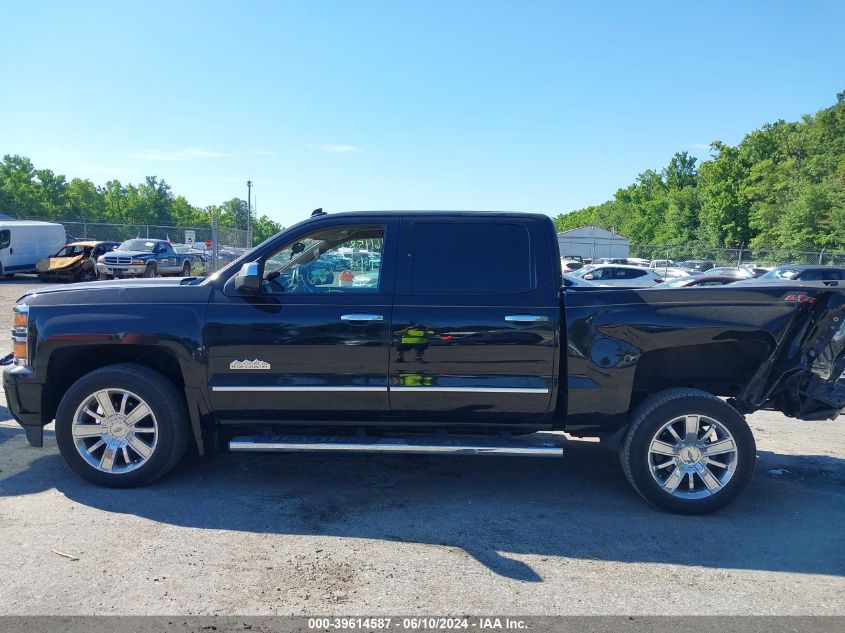 2014 Chevrolet Silverado K1500 High Country VIN: 3GCUKTEC2EG291796 Lot: 39614587