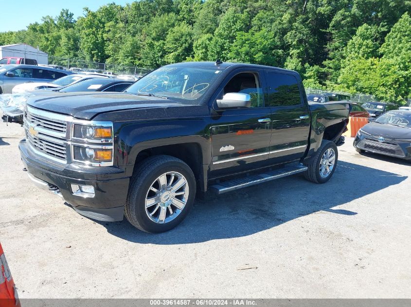 2014 Chevrolet Silverado K1500 High Country VIN: 3GCUKTEC2EG291796 Lot: 39614587