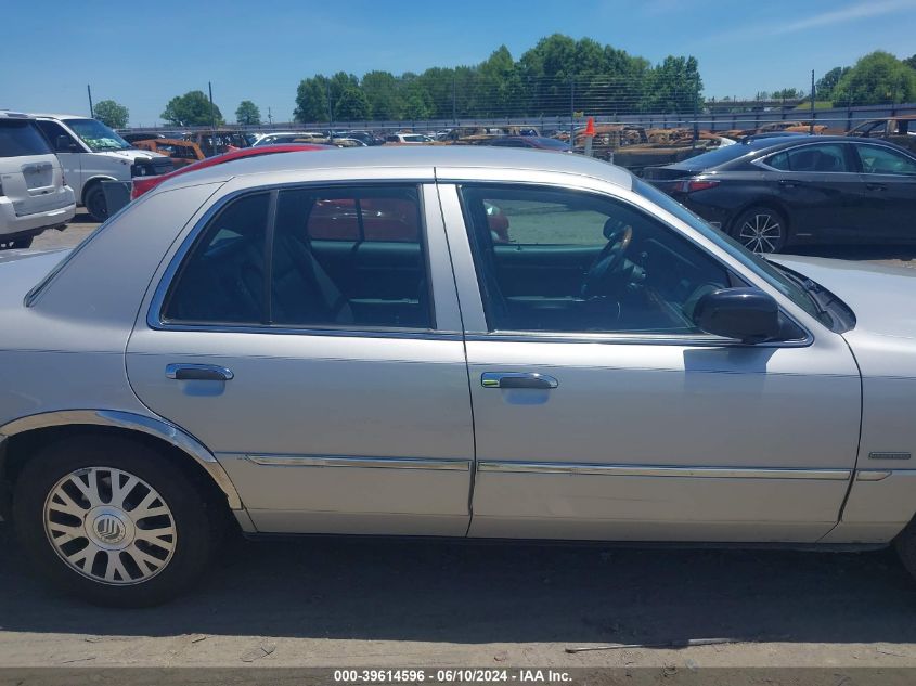 2004 Mercury Grand Marquis Ls VIN: 2MEFM75W94X601241 Lot: 39614596