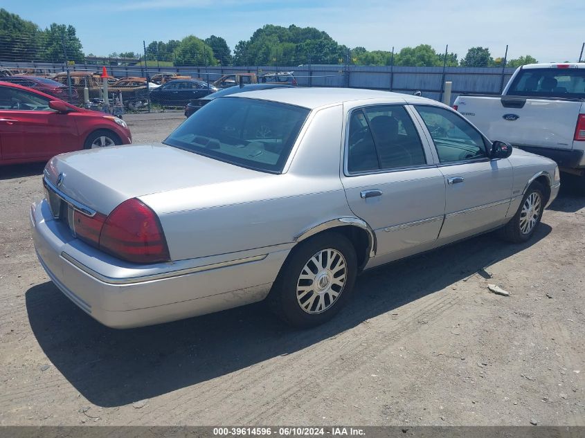 2004 Mercury Grand Marquis Ls VIN: 2MEFM75W94X601241 Lot: 39614596