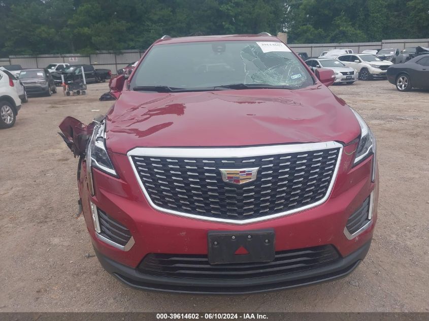 2021 Cadillac Xt5 Fwd Luxury VIN: 1GYKNAR40MZ175222 Lot: 39614602