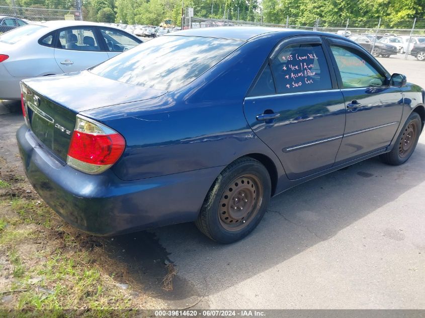 2005 Toyota Camry Xle VIN: 4T1BE30K95U020868 Lot: 39614620