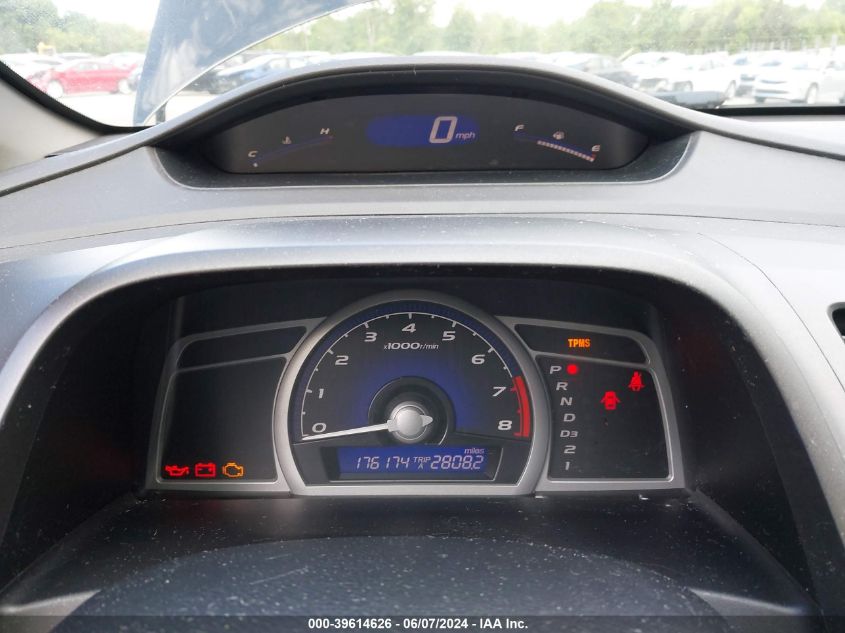 2009 Honda Civic Lx VIN: 2HGFG12699H536582 Lot: 39614626