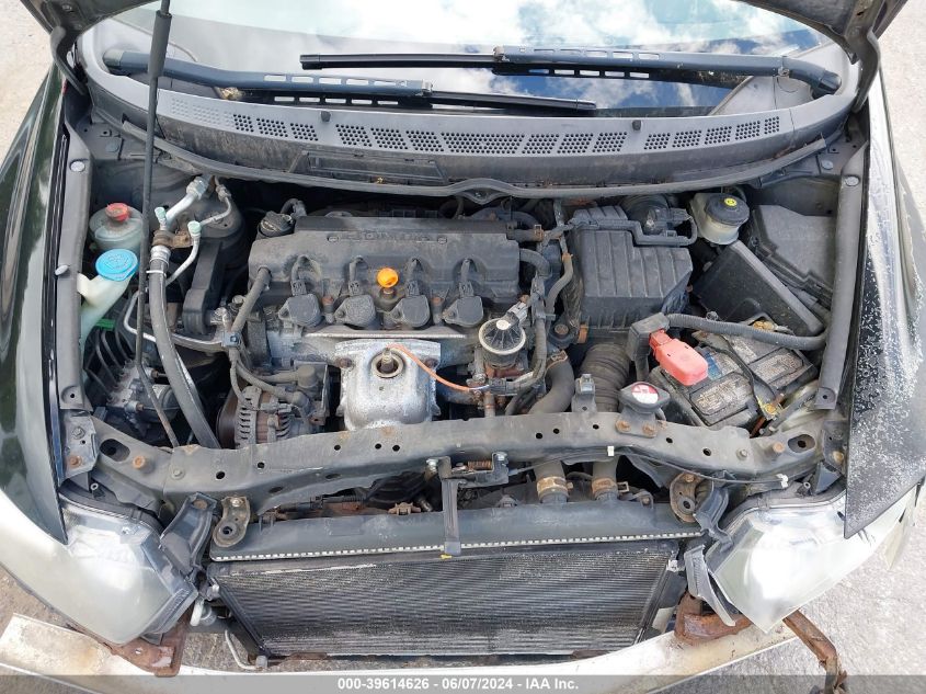 2009 Honda Civic Lx VIN: 2HGFG12699H536582 Lot: 39614626