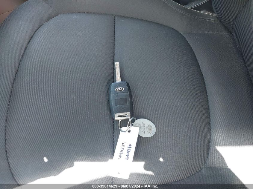 2015 Kia Soul + VIN: KNDJP3A59F7791804 Lot: 39614629