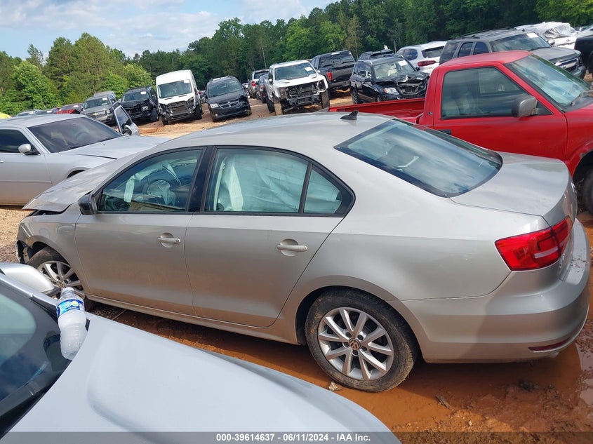 2015 Volkswagen Jetta 1.8T Se VIN: 3VWB17AJ4FM322990 Lot: 39614637