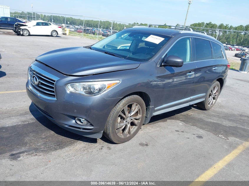 2013 Infiniti Jx35 VIN: 5N1AL0MNXDC303322 Lot: 39614639
