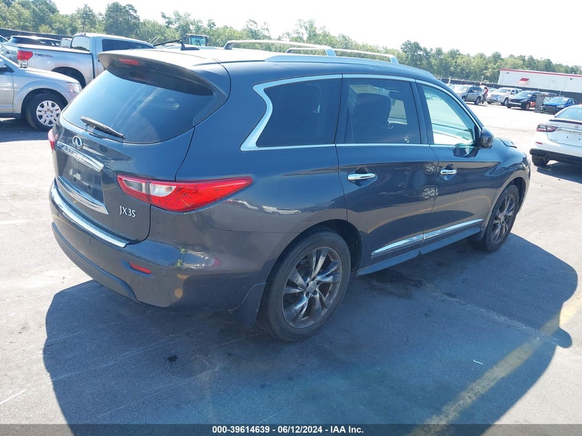 2013 Infiniti Jx35 VIN: 5N1AL0MNXDC303322 Lot: 39614639