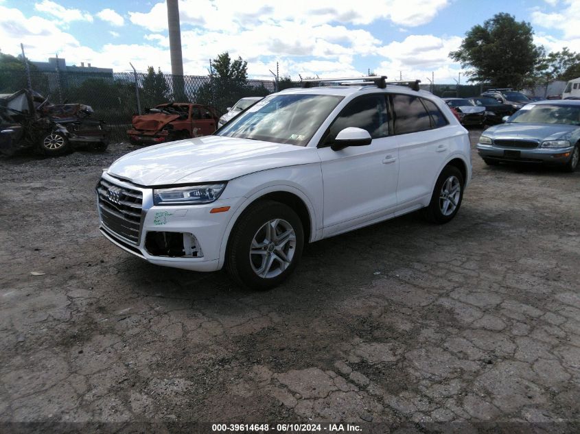 2018 Audi Q5 2.0T Premium/2.0T Tech Premium VIN: WA1ANAFY3J2211914 Lot: 39614648