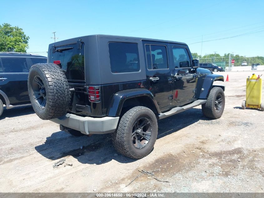 2008 Jeep Wrangler Unlimited Sahara VIN: 1J4GB59188L514667 Lot: 39614650