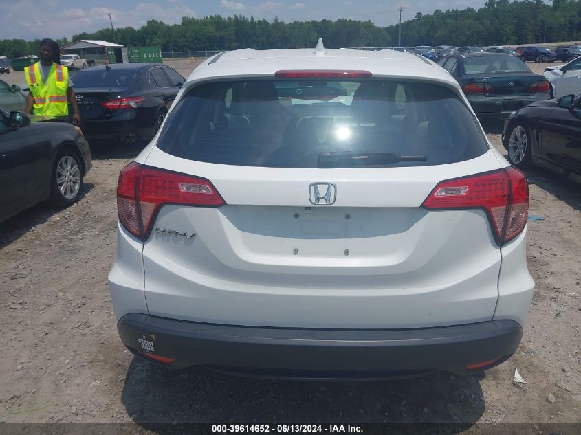 2018 Honda Hr-V Lx VIN: 3CZRU5H36JM702405 Lot: 39614652