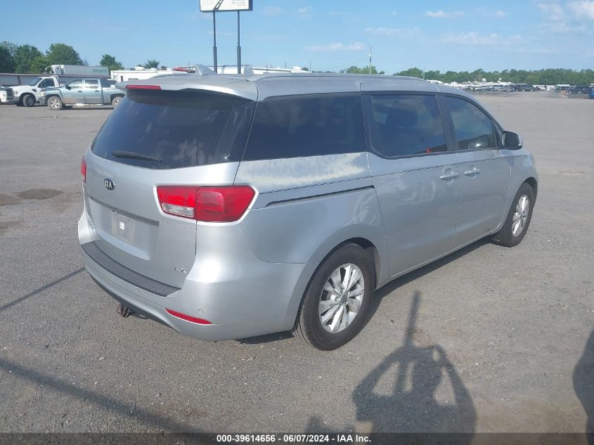 2015 Kia Sedona Lx VIN: KNDMB5C18F6028566 Lot: 39614656