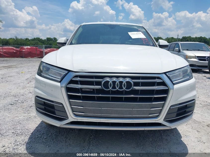 2018 Audi Q5 2.0T Premium/2.0T Tech Premium VIN: WA1ANAFY1J2018614 Lot: 39614659