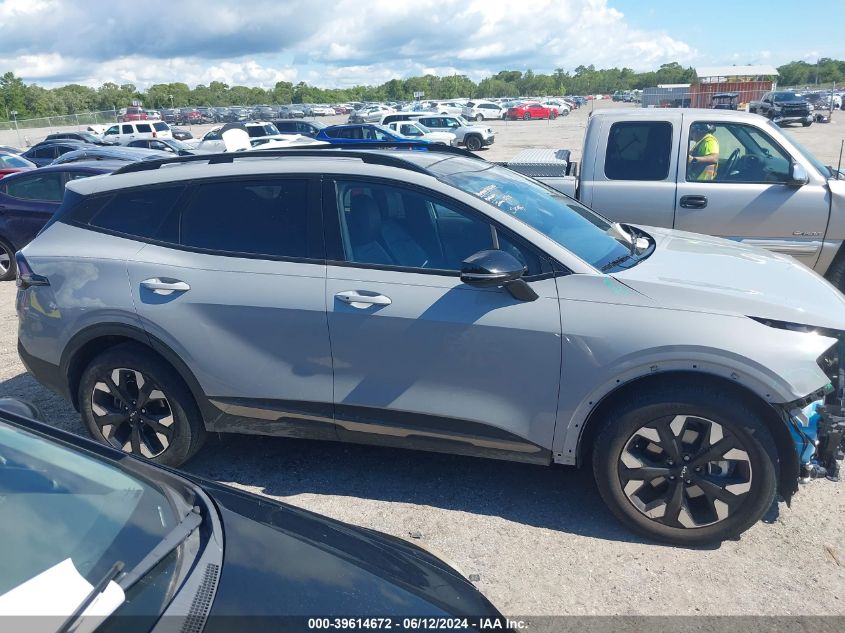 2023 Kia Sportage X-Line VIN: 5XYK6CAF1PG051121 Lot: 39614672