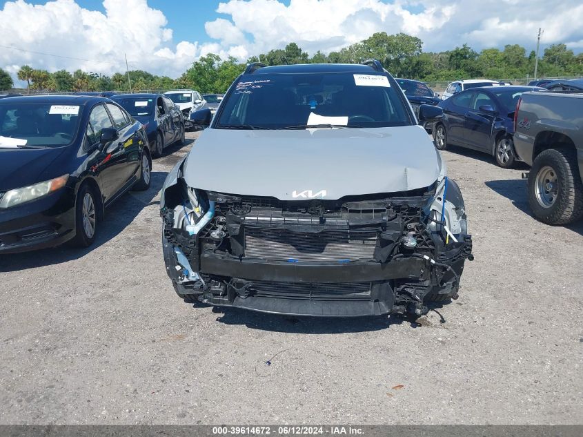 2023 Kia Sportage X-Line VIN: 5XYK6CAF1PG051121 Lot: 39614672