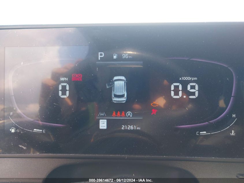 2023 Kia Sportage X-Line VIN: 5XYK6CAF1PG051121 Lot: 39614672