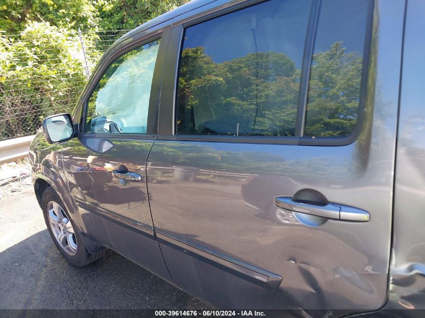 2014 Honda Pilot Ex-L VIN: 5FNYF3H57EB014747 Lot: 39614676