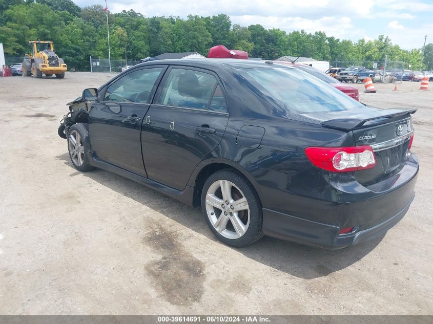 2013 Toyota Corolla S VIN: 2T1BU4EE0DC023329 Lot: 39614691