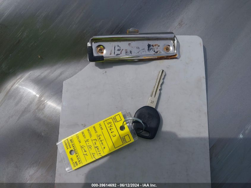 2006 Subaru Forester 2.5X VIN: JF1SG65696H714553 Lot: 39614692