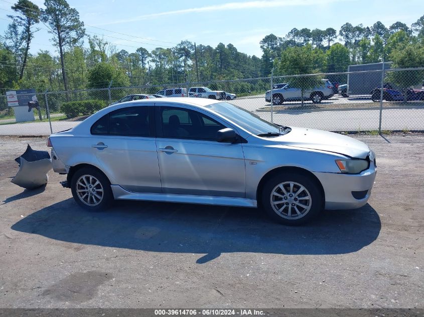 2010 Mitsubishi Lancer Es VIN: JA32U2FU5AU024466 Lot: 39614706