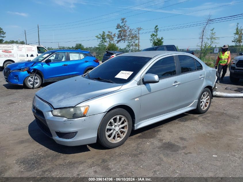 2010 Mitsubishi Lancer Es VIN: JA32U2FU5AU024466 Lot: 39614706