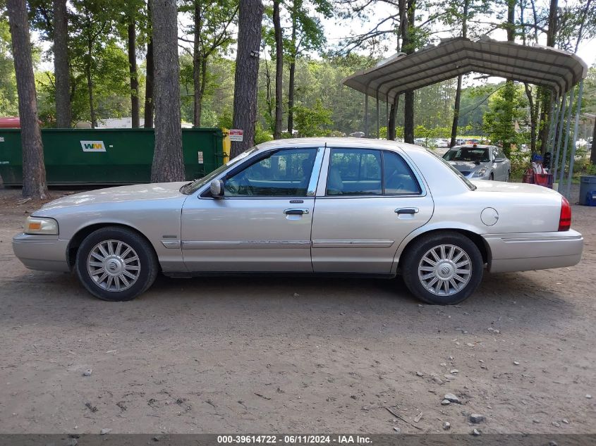 2010 Mercury Grand Marquis Ls (Fleet Only) VIN: 2MEBM7FV9AX614720 Lot: 39614722