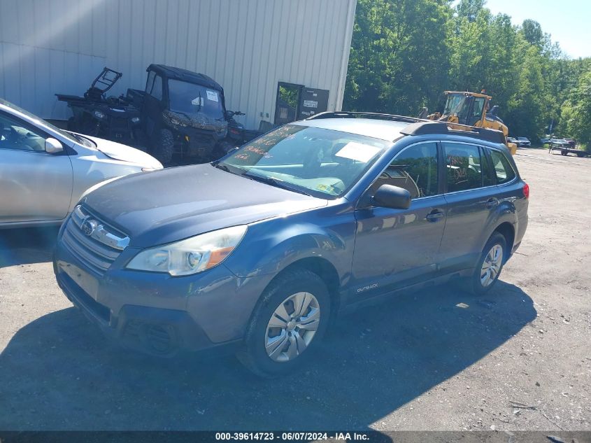 2013 Subaru Outback 2.5I VIN: 4S4BRBAC5D3242527 Lot: 39614723