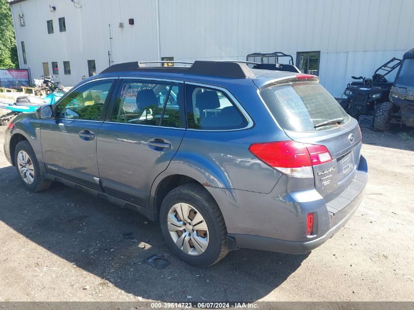 2013 Subaru Outback 2.5I VIN: 4S4BRBAC5D3242527 Lot: 39614723