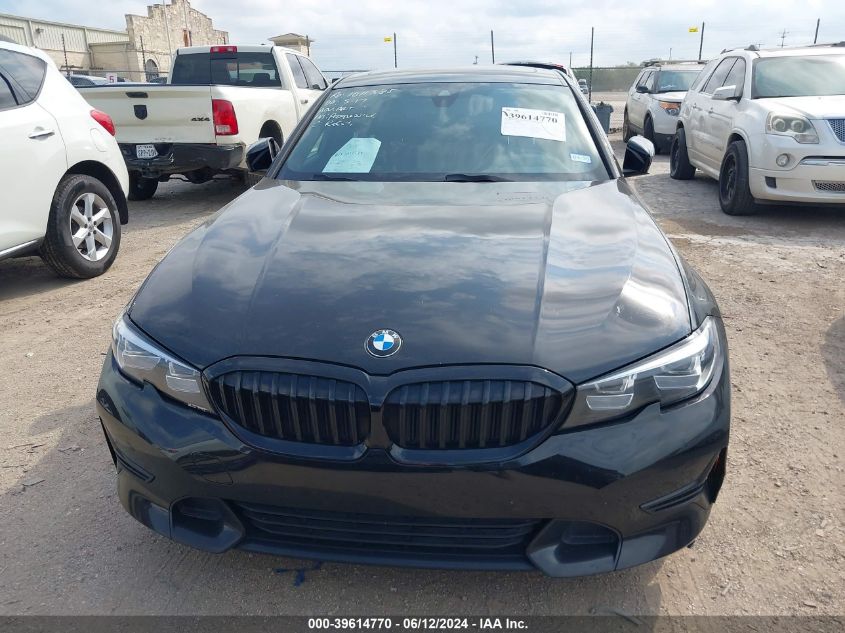 2020 BMW 330I VIN: 3MW5R1J01L8B26813 Lot: 39614770