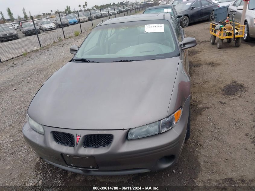 2002 Pontiac Grand Prix Gt VIN: 1G2WP52K12F292621 Lot: 39614780