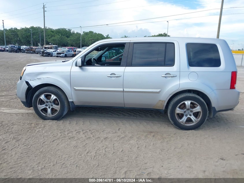 2015 Honda Pilot Ex-L VIN: 5FNYF3H5XFB002786 Lot: 39614781