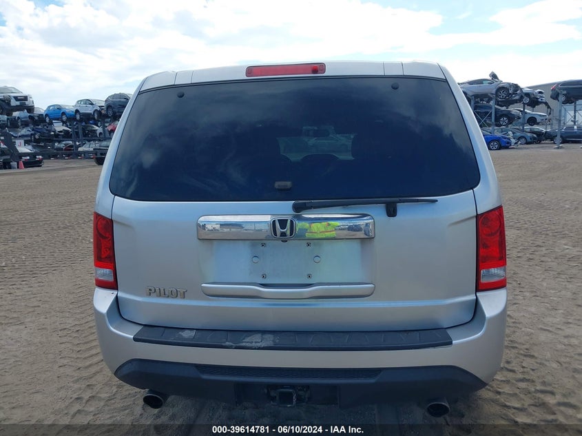 2015 Honda Pilot Ex-L VIN: 5FNYF3H5XFB002786 Lot: 39614781