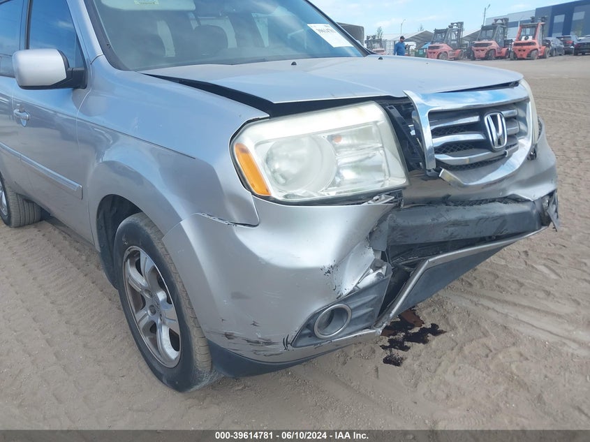 2015 Honda Pilot Ex-L VIN: 5FNYF3H5XFB002786 Lot: 39614781