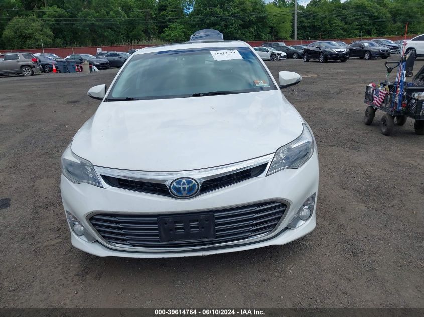 2013 Toyota Avalon Hybrid Limited VIN: 4T1BD1EB7DU010161 Lot: 39614784