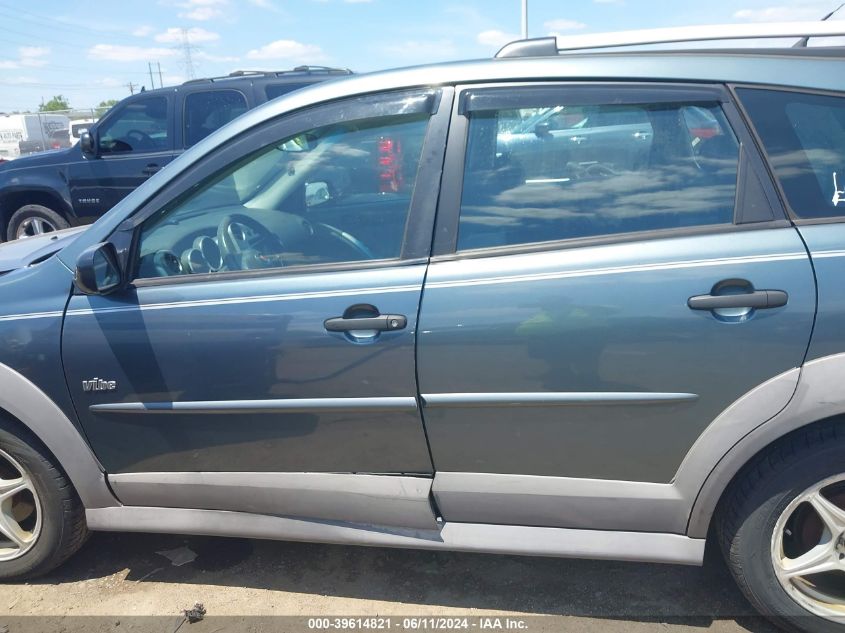 2006 Pontiac Vibe VIN: 5Y2SL65896Z457069 Lot: 39614821