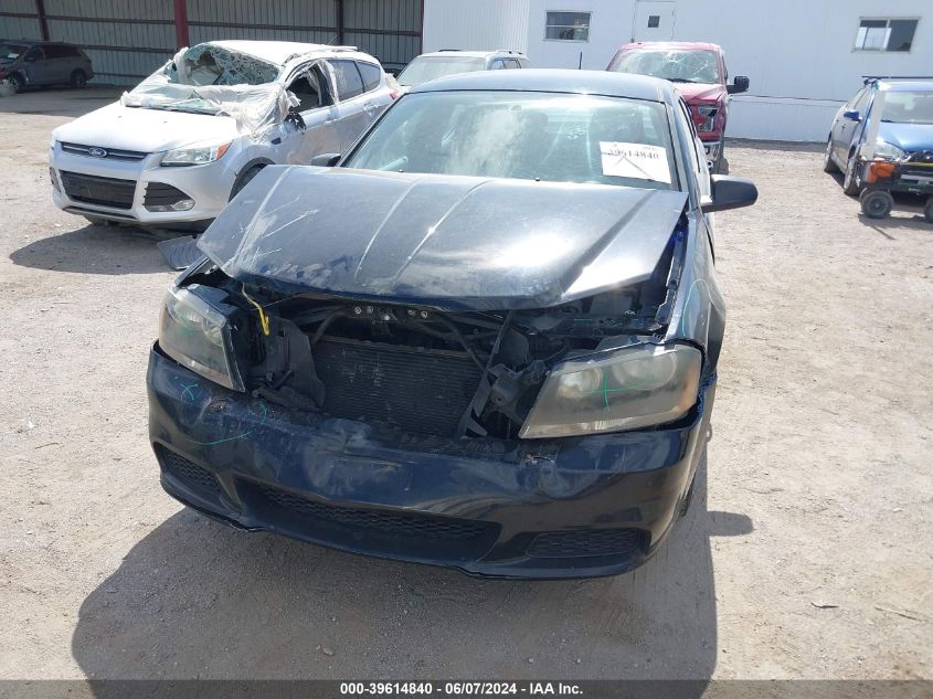 2014 Dodge Avenger Se VIN: 1C3CDZAB3EN140239 Lot: 39614840