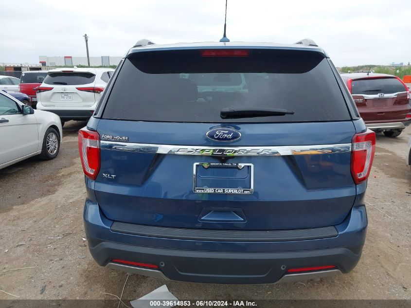 2019 Ford Explorer Xlt VIN: 1FM5K7D83KGA8556 Lot: 39614853